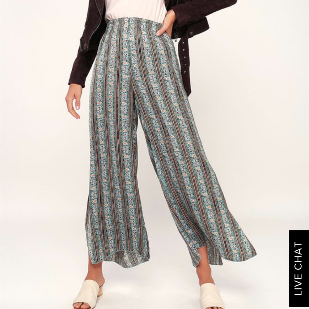 Free People wide leg pants NWT